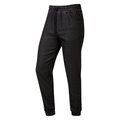 Pantalón de chef con bolsillos cordón y elástico Black Denim M