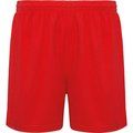 Pantalón Corto Fútbol Ajustable Rojo 16