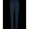 Pantalón de fibra ecológica mujer Azul XS