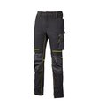 Pantalón hombre repelente al agua y transpirable Black Carbon 4XL