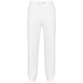 Pantalón de jogging unisex algodón Blanco XL