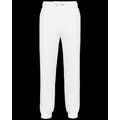 Pantalón de jogging unisex algodón White XXL