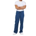 Pantalón laboral unisex con cordón Azul S