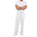 Pantalón laboral unisex con cordón White XXL