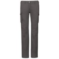 Pantalón ligero multibolsillos algodón mujer Gris 42 FR