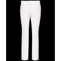 Pantalón mujer corte entallado Blanco 34 FR