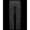 Pantalón multibolsillos algodón elastano envejecido DARK GREY 38 FR