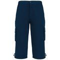 Pantalón pirata con bolsillos Sporty Navy L