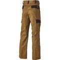 Pantalón ropa laboral para chico Khaki Beige / Black 34 UK