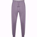 Pantalón Unisex Bajo con Puño y Cintura Elástica LAVANDA M