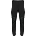 Pantalones cargo de felpa Negro 3XL