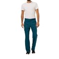 Pantalones cargo hombre con bragueta y bolsillos Azul 3XL