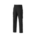 Pantalones hombre con bolsillo cargo Negro 40 UK