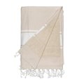 Pareo Toalla Rizo Ligero 90x180 Beige