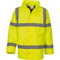 Parka alta visibilidad impermeable con capucha Amarillo 4XL