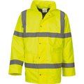 Parka alta visibilidad impermeable con capucha Hi Vis Yellow S