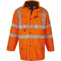 Parka alta visibilidad impermeable Naranja XXL