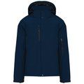 Parka softshell hombre con capucha y bolsillos Navy 4XL