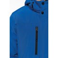 Parka softshell hombre con capucha y bolsillos