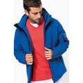 Parka softshell hombre con capucha y bolsillos