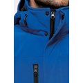 Parka softshell hombre con capucha y bolsillos