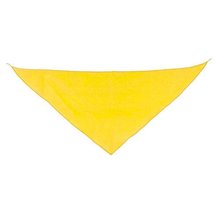 Pañoleta Triangular Pack de 10 Amarillo