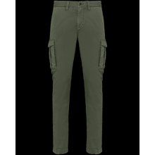 Pantalón cargo efecto lavado Verde 38 FR