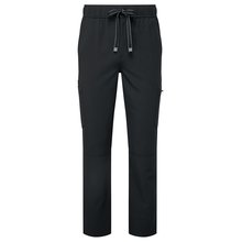 Pantalón cargo elástico con bolsillos Negro 3XL