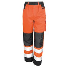 Pantalón cargo de seguridad reflectante Naranja XS