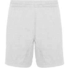 Pantalón Corto Deportivo con Bolsillos Blanco S