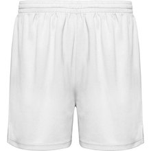 Pantalón Corto Fútbol Ajustable Blanco 4