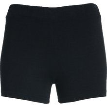 Pantalón Corto Mujer de Algodón Negro L