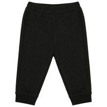 Pantalón de felpa bebé Black 6M