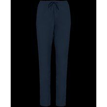 Pantalón de fibra ecológica mujer Washed Navy Blue XS