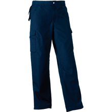 Pantalón laboral con bolsillos cargo Azul 32 UK