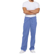 Pantalón laboral unisex con cordón Azul XL