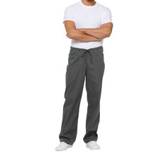 Pantalón laboral unisex con cordón Gris XXS