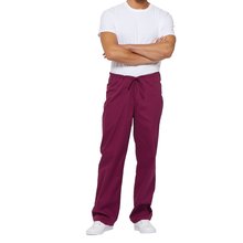 Pantalón laboral unisex con cordón Rojo XL