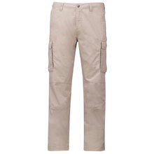 Pantalón ligero laboral multibolsillos Beige 38 FR