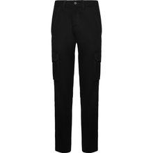 Pantalón mujer cintura ajustable Negro 36