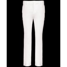 Pantalón mujer corte entallado Blanco 36 FR