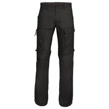 Pantalón multibolsillos desmontable Negro 38 FR