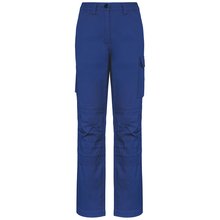 Pantalón de trabajo multibolsillos mujer Azul 40 FR