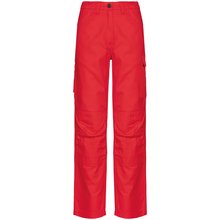 Pantalón de trabajo multibolsillos mujer Rojo 40 FR