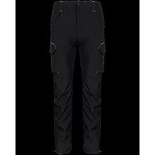 Pantalón softshell hombre impermeable Black XS