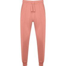 Pantalón Unisex Bajo con Puño y Cintura Elástica NARANJA CLAY 2XL