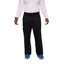 Pantalones cargo hombre con bragueta y bolsillos Black XXS