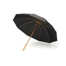 Paraguas Bambú RPET 23.5'' Negro