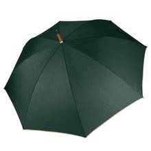 Paraguas clásico mástil de madera Verde