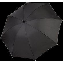Paraguas con mástil y apertura automática Negro